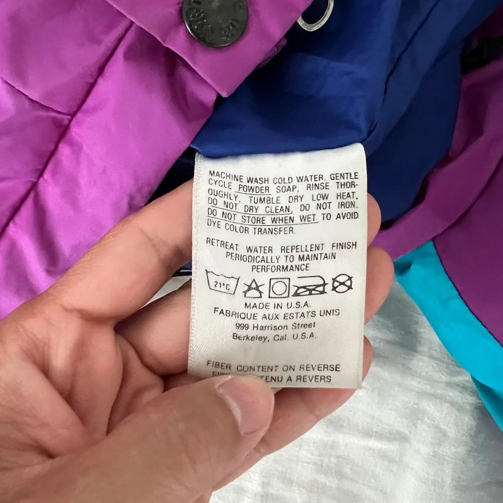 Vintage North Face Gore Tex Color Block Jacket